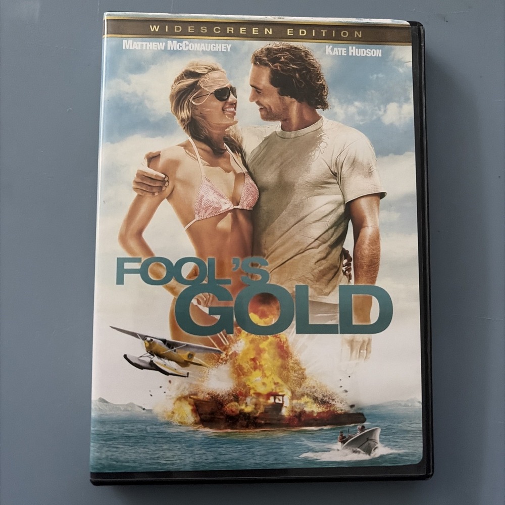 Fools Gold DVD 2008 Widescreen Matthew McConaughey